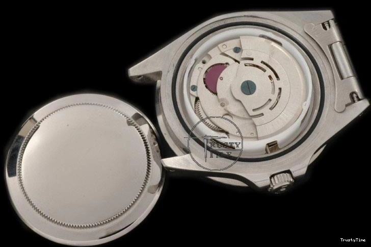 0131 ROLGMT017C – Vintage GMT SS Black Bezel Jubilee Swiss Eta 2836- Original 980